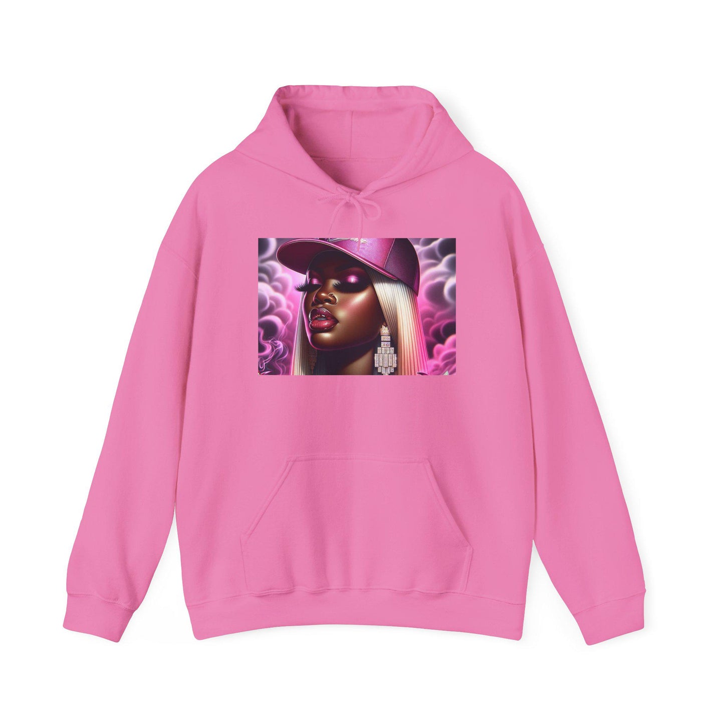 Up in Smoke Pink Smoke Unisex Heavy Blend™ Hooded Sweatshirt