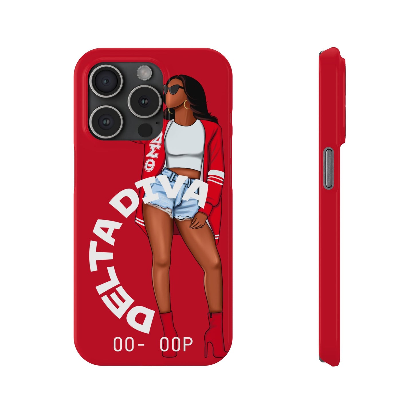 Chic Slim Phone Case, Stylish Phone Cover, Trendy Gadget Accessory, Gifts for Her, Coffee Lovers Case, Personalized Phone Protection