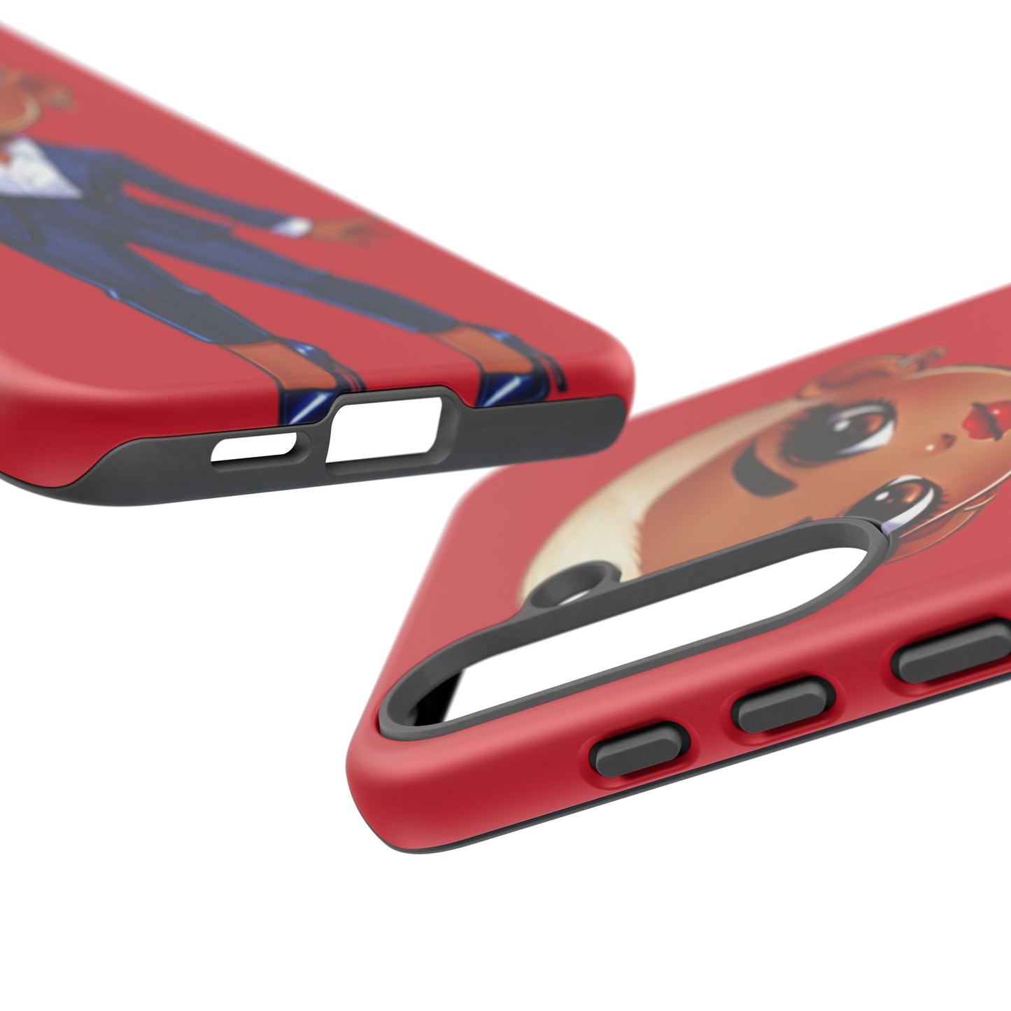 Stylish Phone Case with Confident “Deedra” Character Design, Protects Your Phone, Unique Gift, Trendy Accessory, Fashion Statement