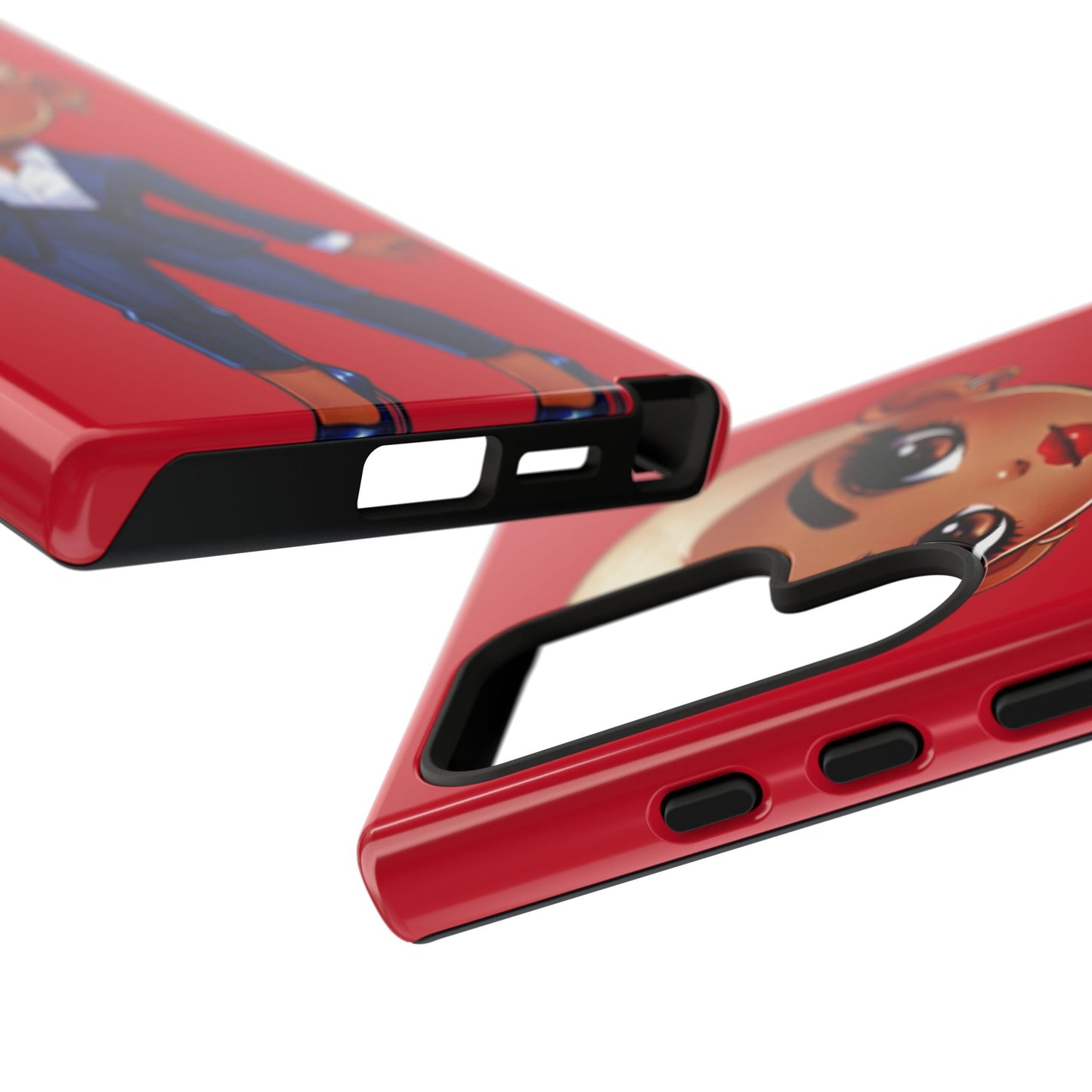 Stylish Phone Case with Confident “Deedra” Character Design, Protects Your Phone, Unique Gift, Trendy Accessory, Fashion Statement