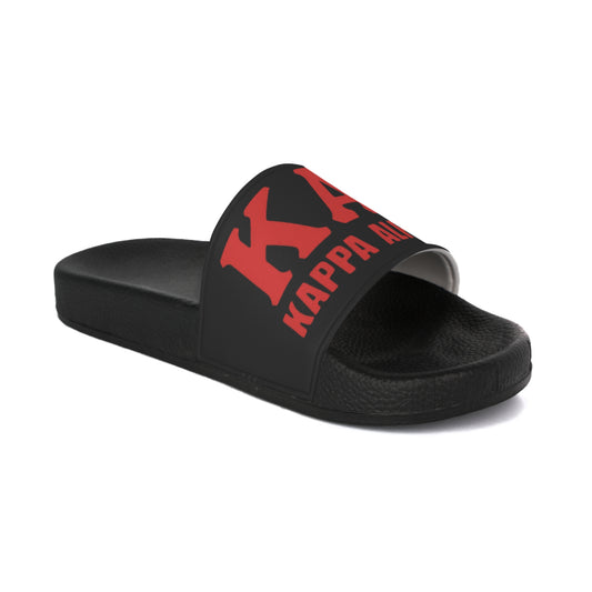 Stylish Men's Slide Sandals - Kappa Alpha Psi, Comfortable Footwear, Summer Essentials, College Gear, Unique Gift