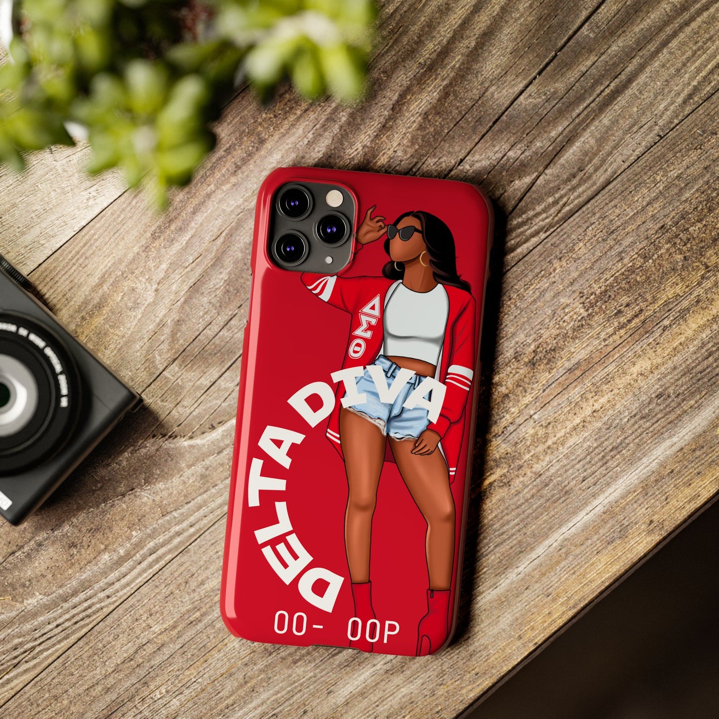 Chic Slim Phone Case, Stylish Phone Cover, Trendy Gadget Accessory, Gifts for Her, Coffee Lovers Case, Personalized Phone Protection