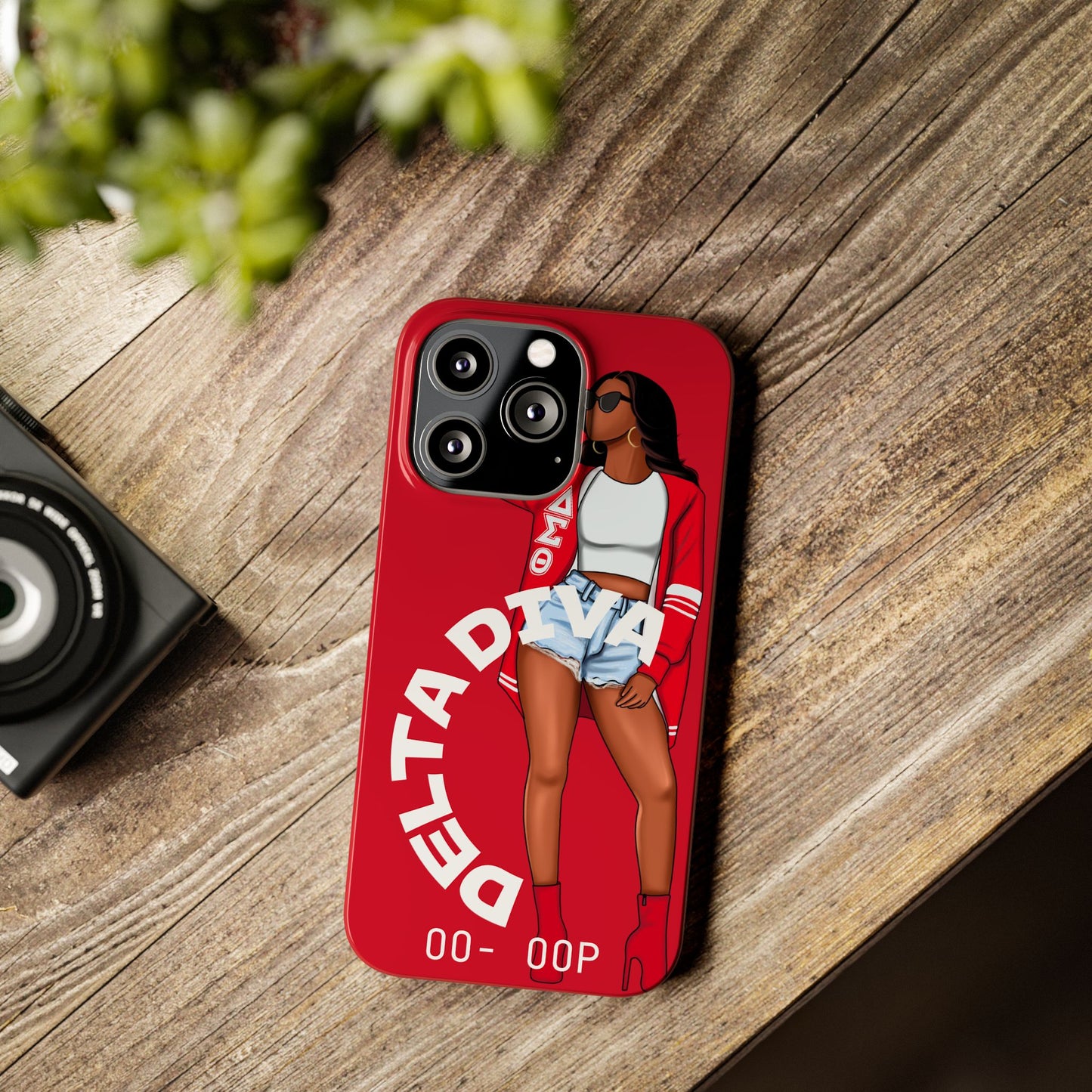 Chic Slim Phone Case, Stylish Phone Cover, Trendy Gadget Accessory, Gifts for Her, Coffee Lovers Case, Personalized Phone Protection