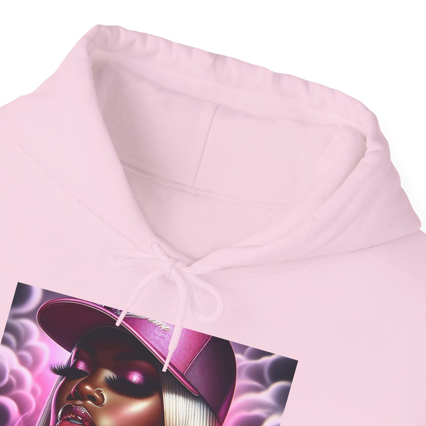 Up in Smoke Pink Smoke Unisex Heavy Blend™ Hooded Sweatshirt