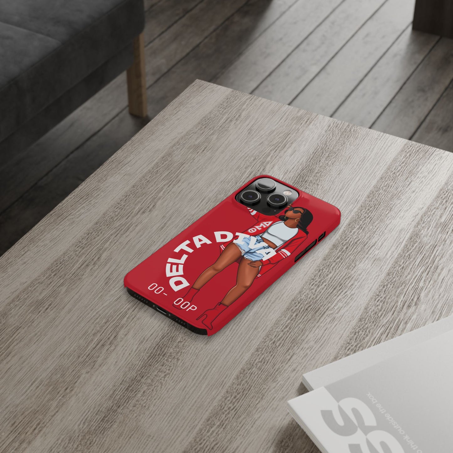 Chic Slim Phone Case, Stylish Phone Cover, Trendy Gadget Accessory, Gifts for Her, Coffee Lovers Case, Personalized Phone Protection