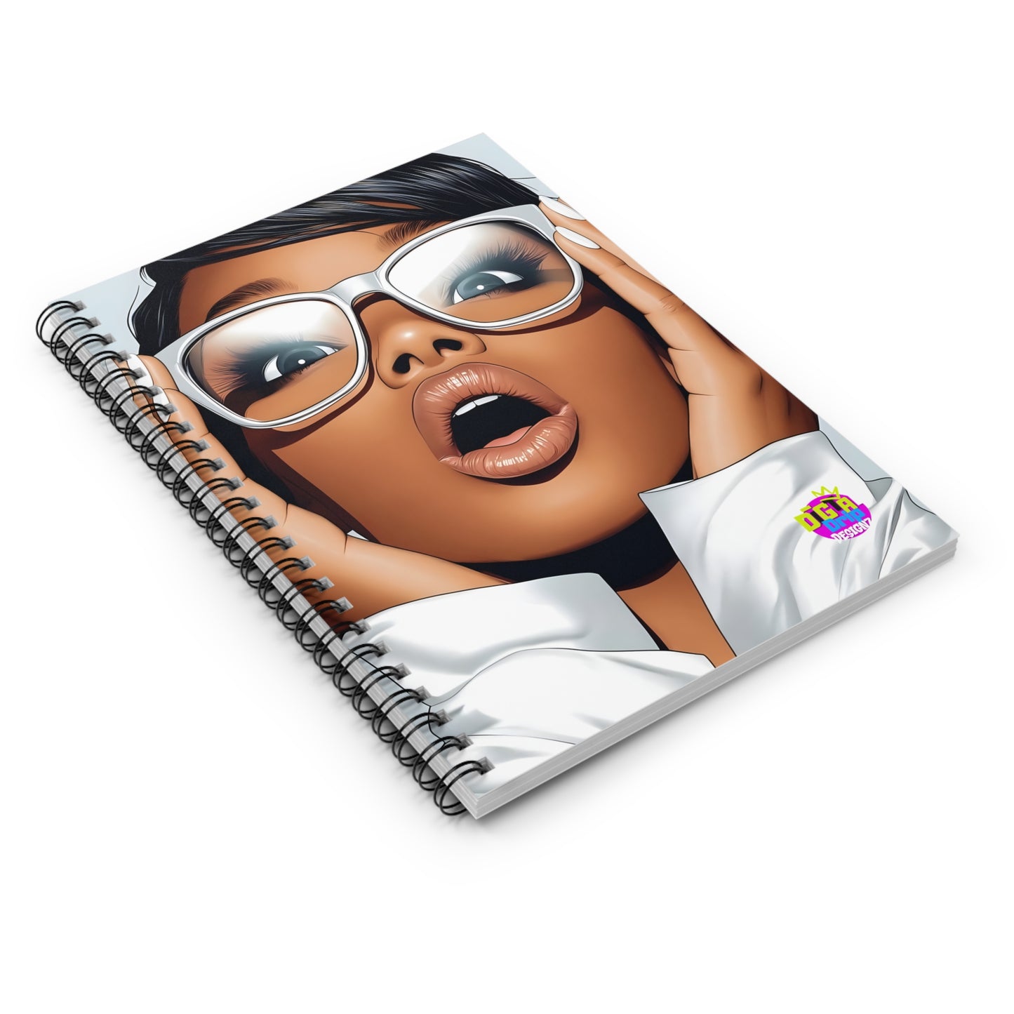 Expressive Spiral Notebook - Ruled Line with Stunning Graphic Design