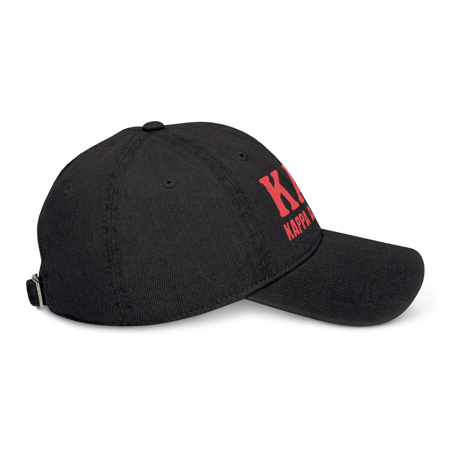 Kappa Alpha Psi Embroidered Denim Hat - Stylish & Casual Cap for Fraternity Events