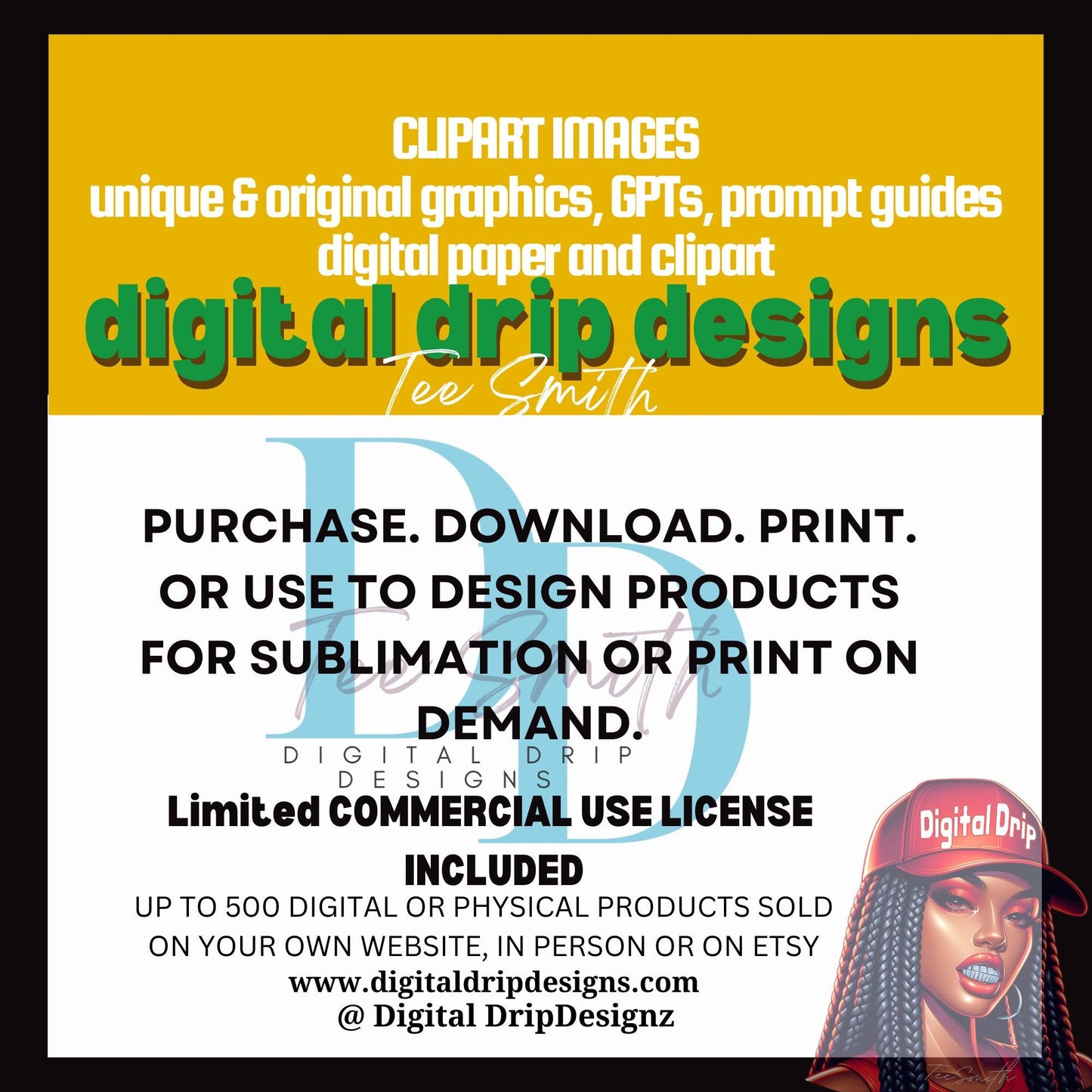 Teacher Baddies – End-of-Year Mega Sticker Pack | 25 Glossy Black Girl Teacher Stickers | Teacher Burnout Humor | Digital Planner Stickers