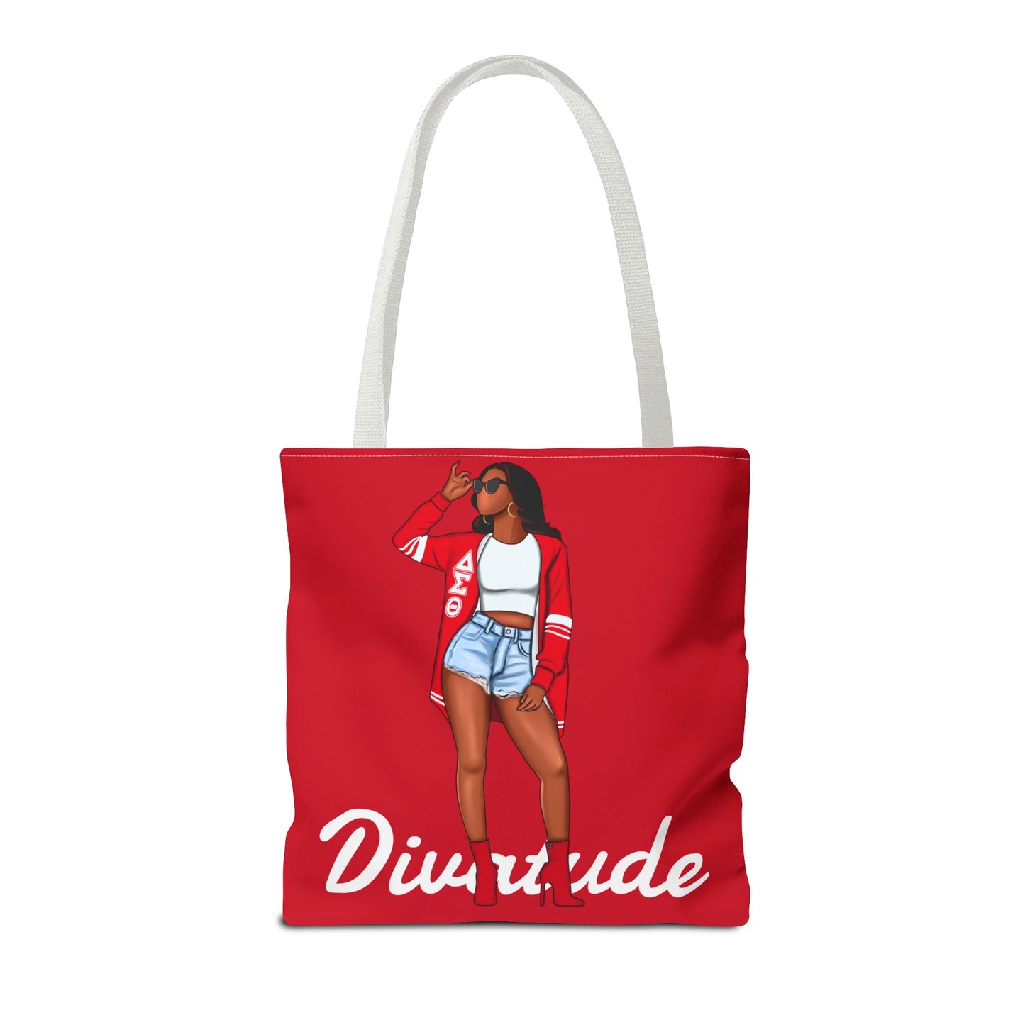 Diva-Tude Chic Diva Tote Bag | Fashionable Shopper | Cute Gift for Her | Stylish Handbag | Perfect for Everyday Use, Gym, Travel, Shopping