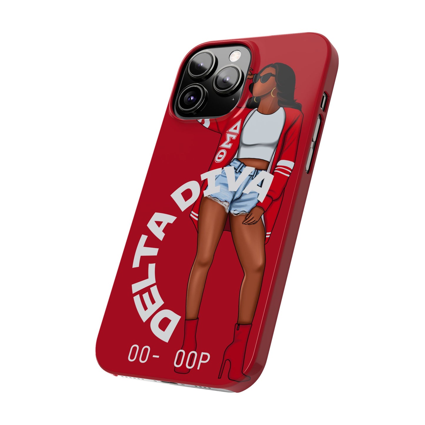 Chic Slim Phone Case, Stylish Phone Cover, Trendy Gadget Accessory, Gifts for Her, Coffee Lovers Case, Personalized Phone Protection