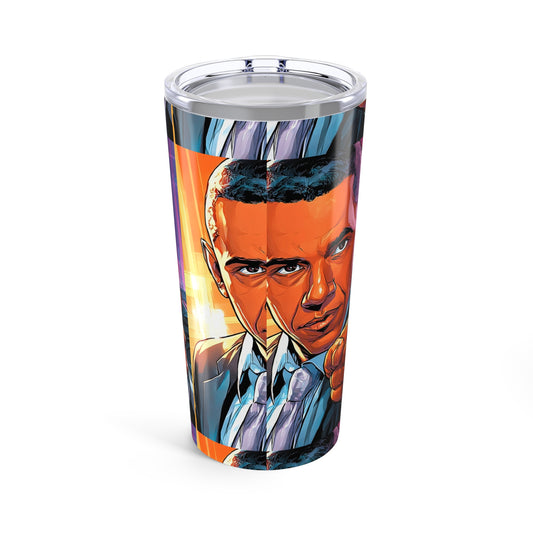 Bold Graphic Tumbler, Personalized Gift, Office Mug, Travel Cup, Unique Drinkware, Inspirational Daily Reminder