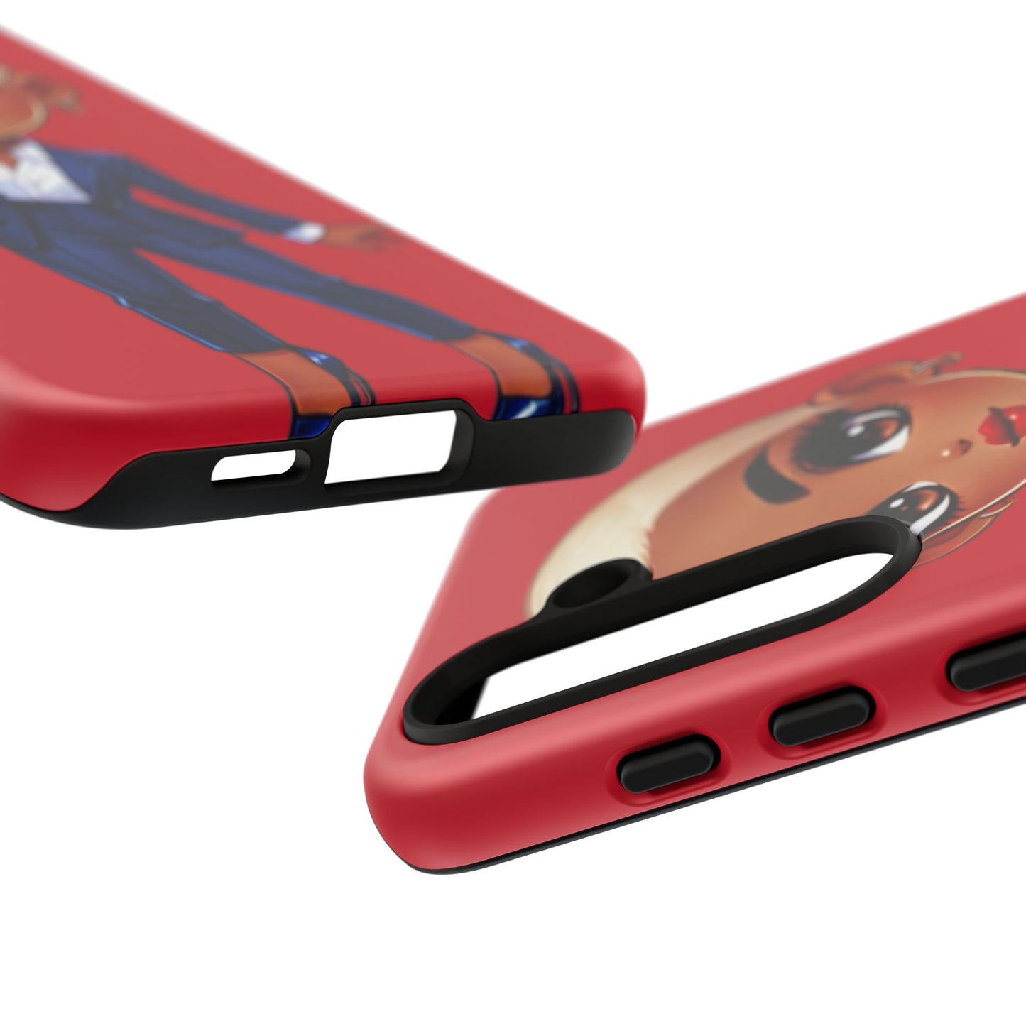 Stylish Phone Case with Confident “Deedra” Character Design, Protects Your Phone, Unique Gift, Trendy Accessory, Fashion Statement