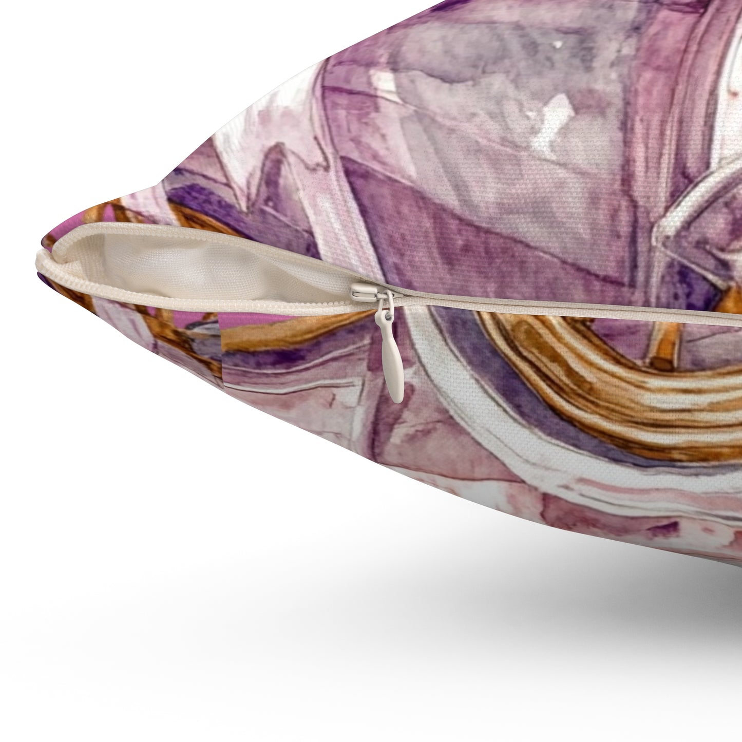 Easter Bunny Decor Pillow, Spring Home Accent, Cute Pillow for Living Room, Easter Gift, Decorative Square Cushion