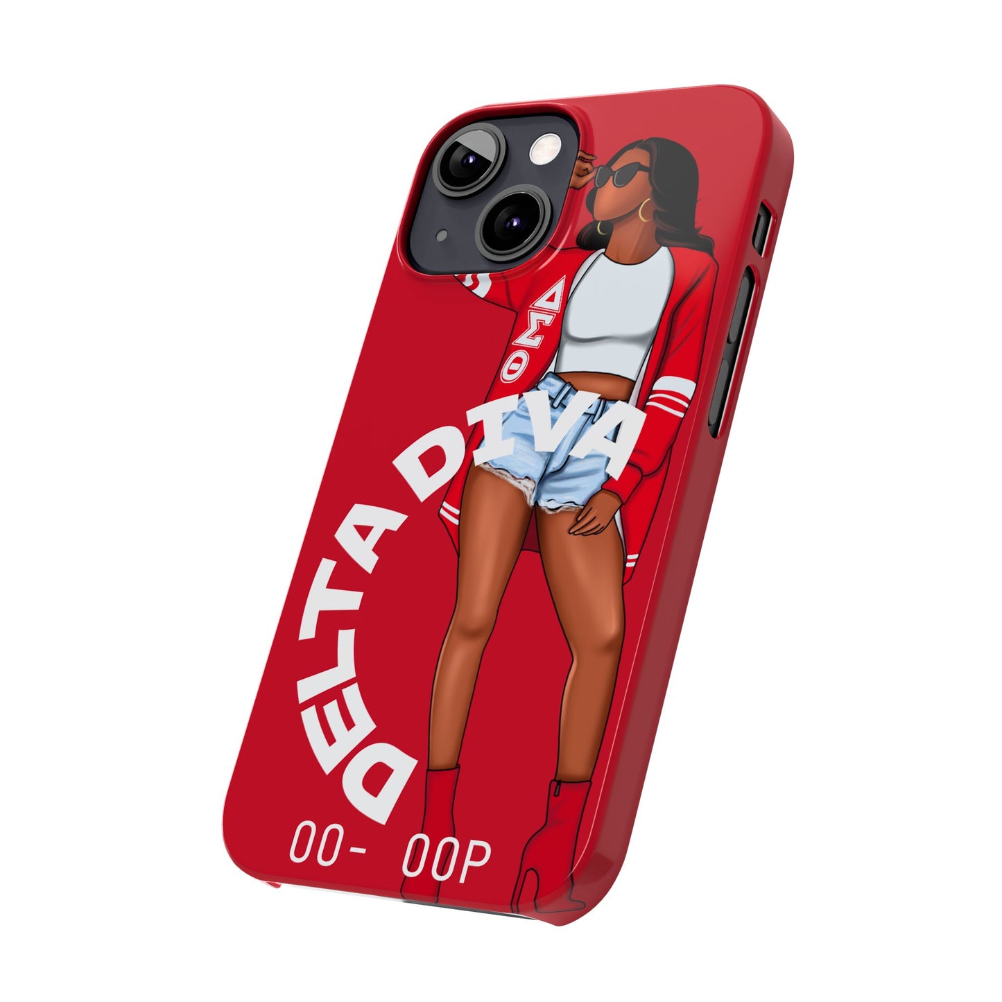 Chic Slim Phone Case, Stylish Phone Cover, Trendy Gadget Accessory, Gifts for Her, Coffee Lovers Case, Personalized Phone Protection