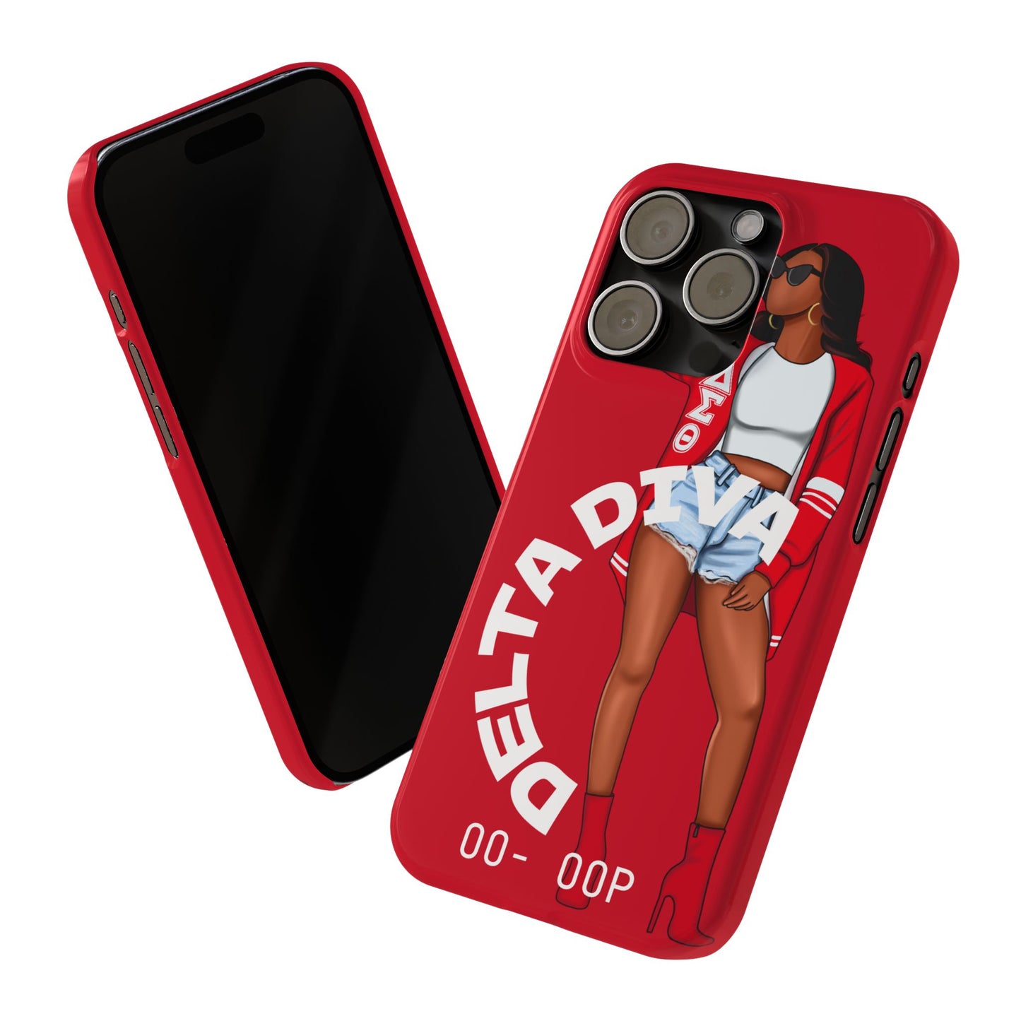 Chic Slim Phone Case, Stylish Phone Cover, Trendy Gadget Accessory, Gifts for Her, Coffee Lovers Case, Personalized Phone Protection