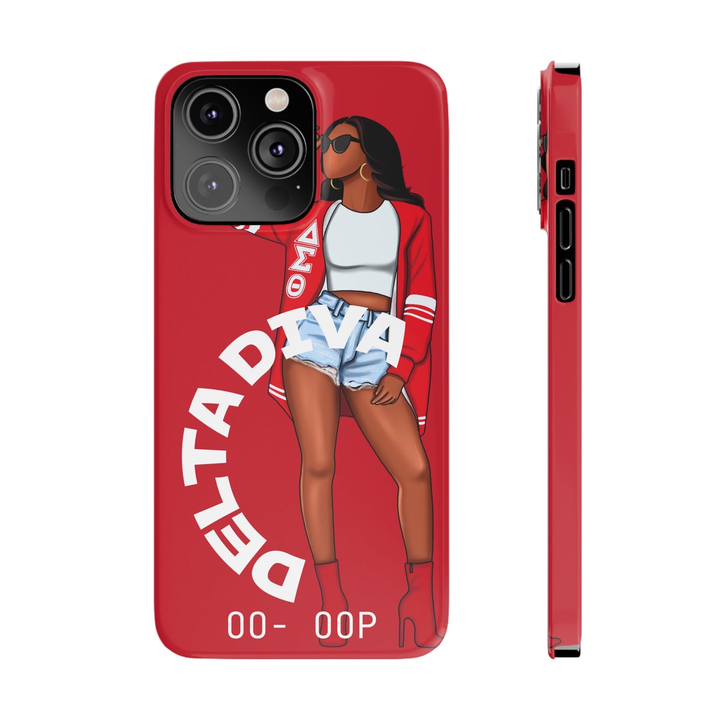 Chic Slim Phone Case, Stylish Phone Cover, Trendy Gadget Accessory, Gifts for Her, Coffee Lovers Case, Personalized Phone Protection