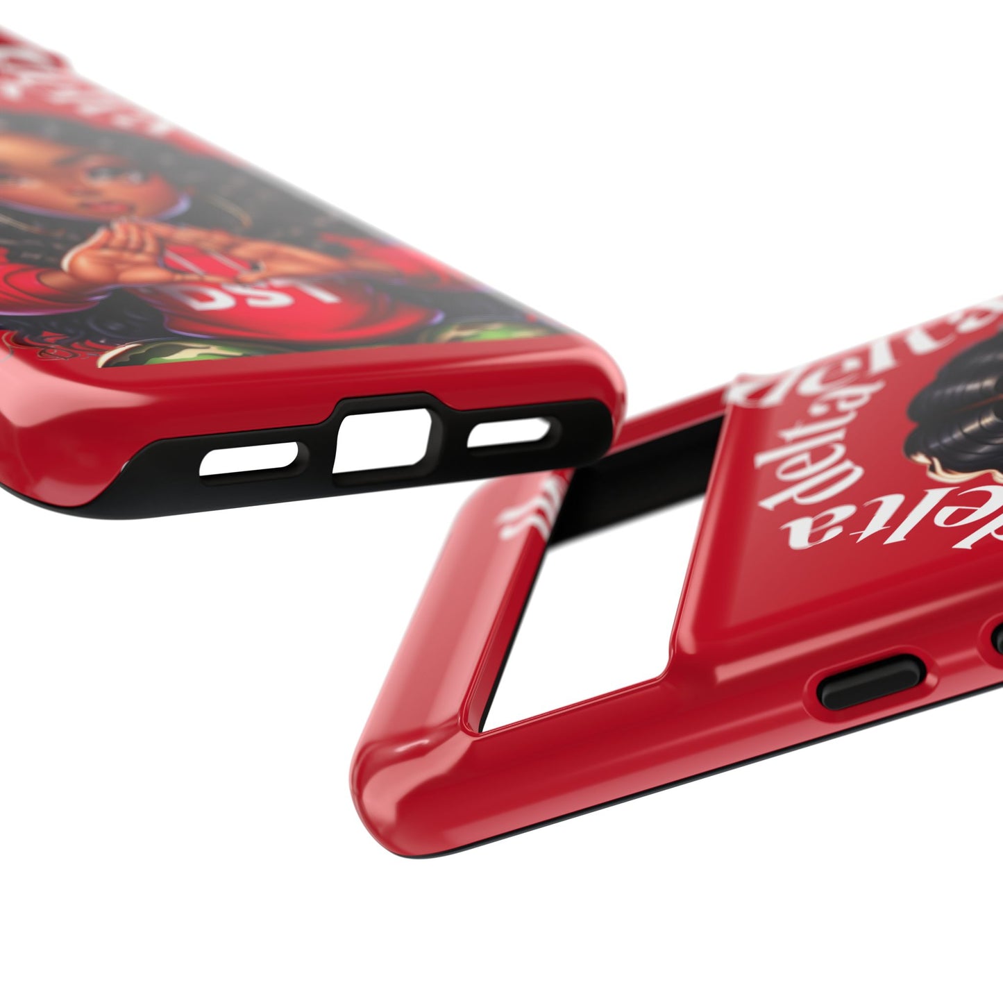 Delta Delta Tough Phone Case, Sorority Gifts, Cute Phone Accessories, Red Phone Cover, Greek Life