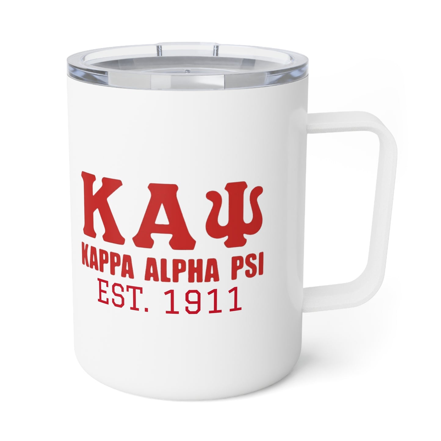 ΚAΨ Kappa Aloha Psi Established 1911 Insulated Coffee Mug - Sorority Gift, Greek Life, HBCU, 10oz Tea Cup, Greek Sister Present, College Organization