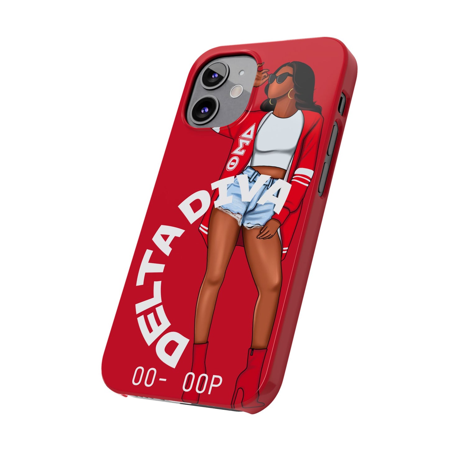Chic Slim Phone Case, Stylish Phone Cover, Trendy Gadget Accessory, Gifts for Her, Coffee Lovers Case, Personalized Phone Protection