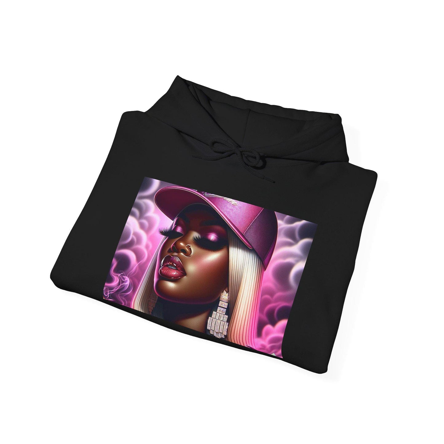 Up in Smoke Pink Smoke Unisex Heavy Blend™ Hooded Sweatshirt