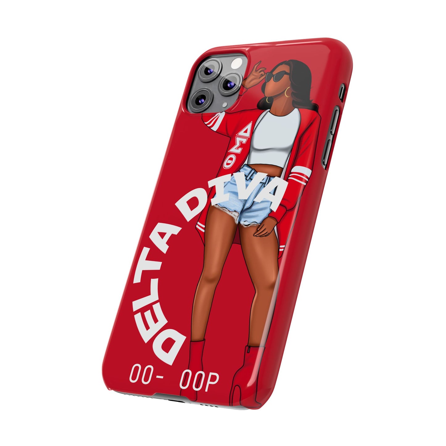 Chic Slim Phone Case, Stylish Phone Cover, Trendy Gadget Accessory, Gifts for Her, Coffee Lovers Case, Personalized Phone Protection