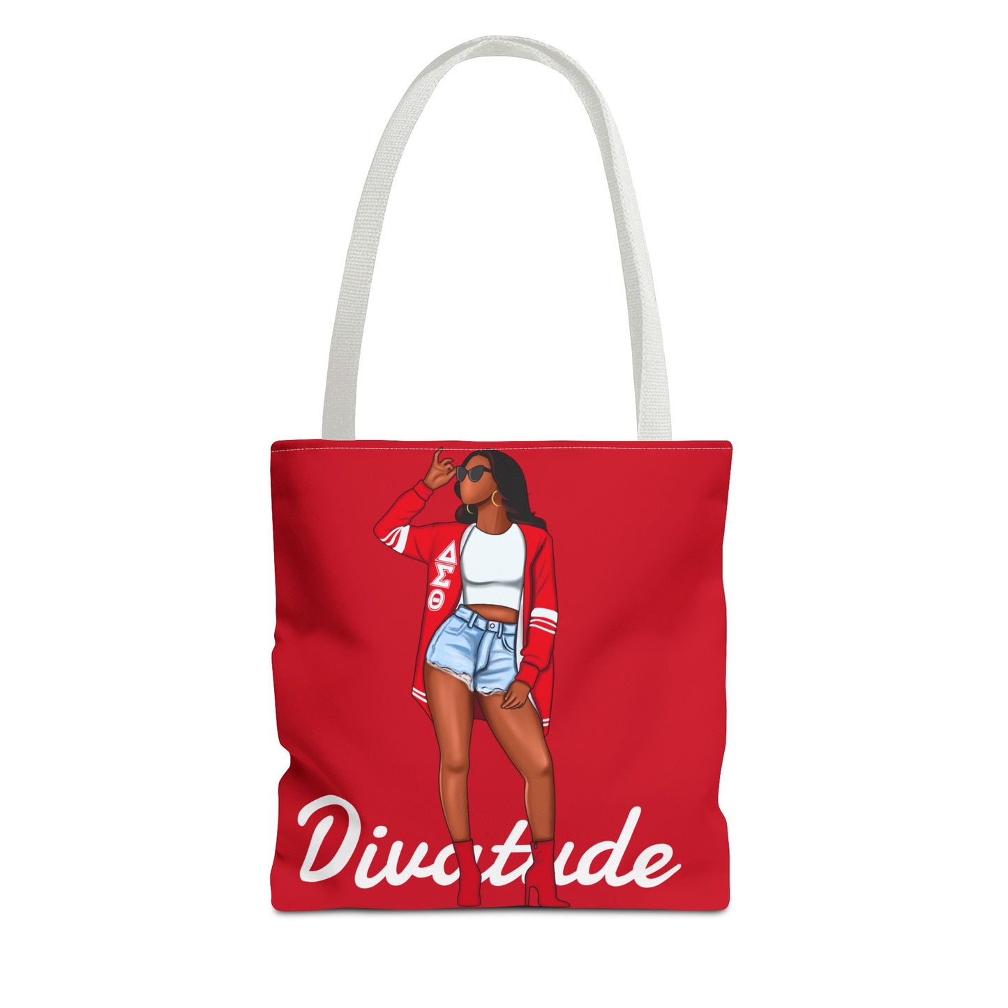 Diva-Tude Chic Diva Tote Bag | Fashionable Shopper | Cute Gift for Her | Stylish Handbag | Perfect for Everyday Use, Gym, Travel, Shopping