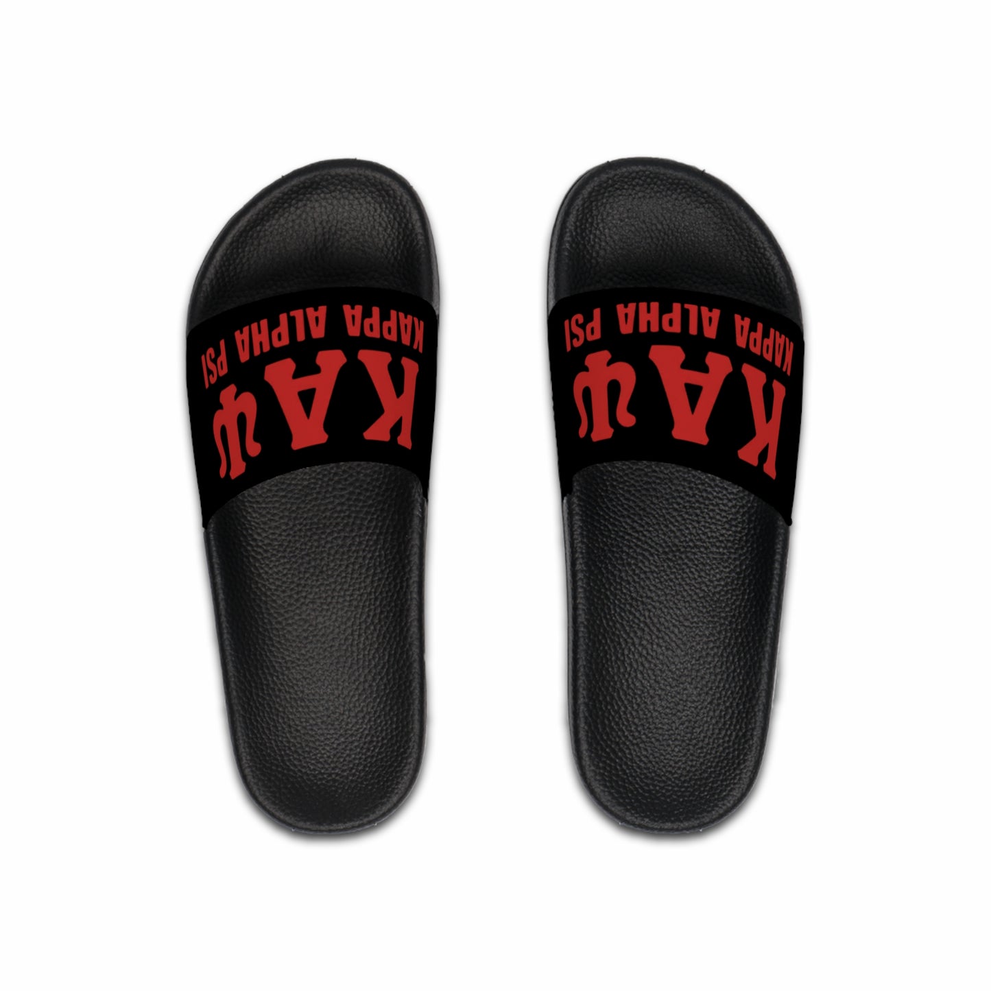 Stylish Men's Slide Sandals - Kappa Alpha Psi, Comfortable Footwear, Summer Essentials, College Gear, Unique Gift
