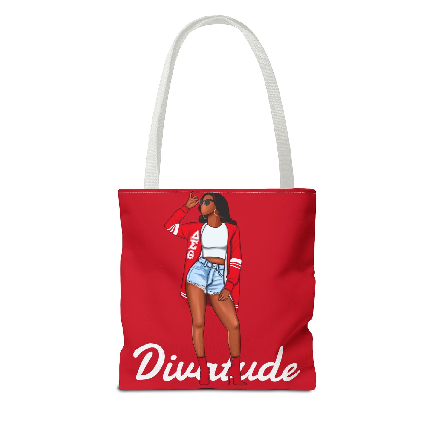 Diva-Tude Chic Diva Tote Bag | Fashionable Shopper | Cute Gift for Her | Stylish Handbag | Perfect for Everyday Use, Gym, Travel, Shopping