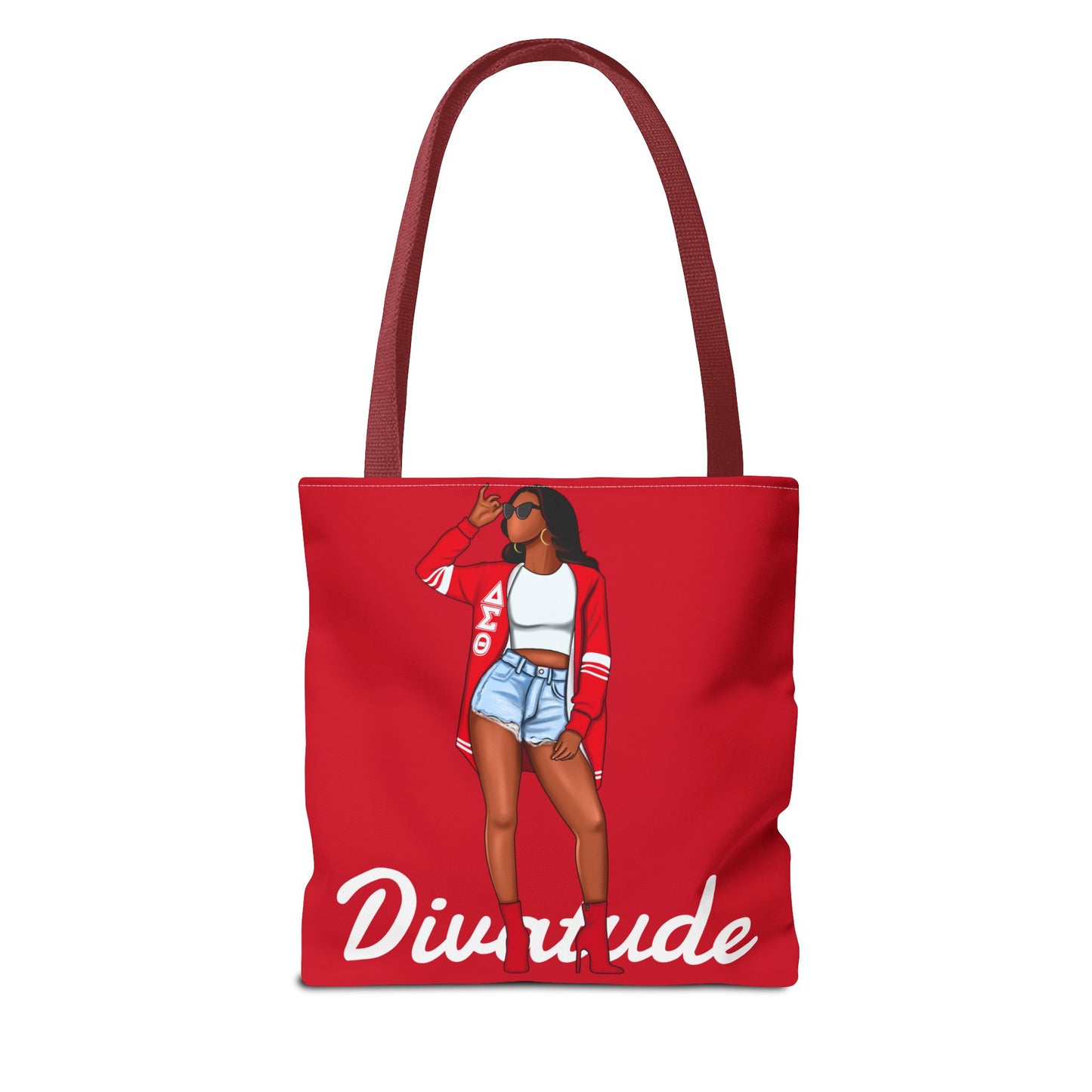 Diva-Tude Chic Diva Tote Bag | Fashionable Shopper | Cute Gift for Her | Stylish Handbag | Perfect for Everyday Use, Gym, Travel, Shopping
