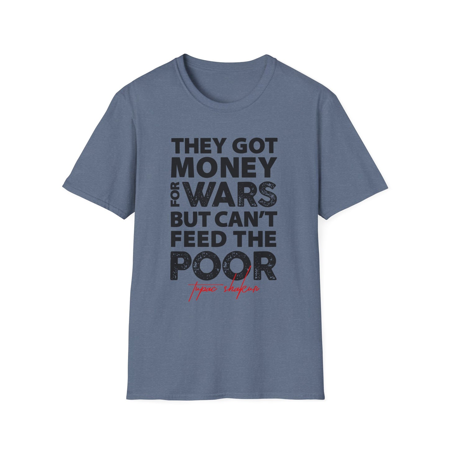 Activist Quote Unisex Softstyle T-Shirt, Social Justice Tee, Political Protest Shirt, Humanitarian Apparel, Inspirational Graphic Tee