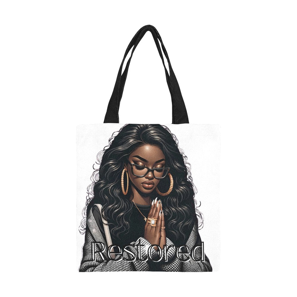 REstored All Over Print Canvas Tote Bag/Small (Model 1697)