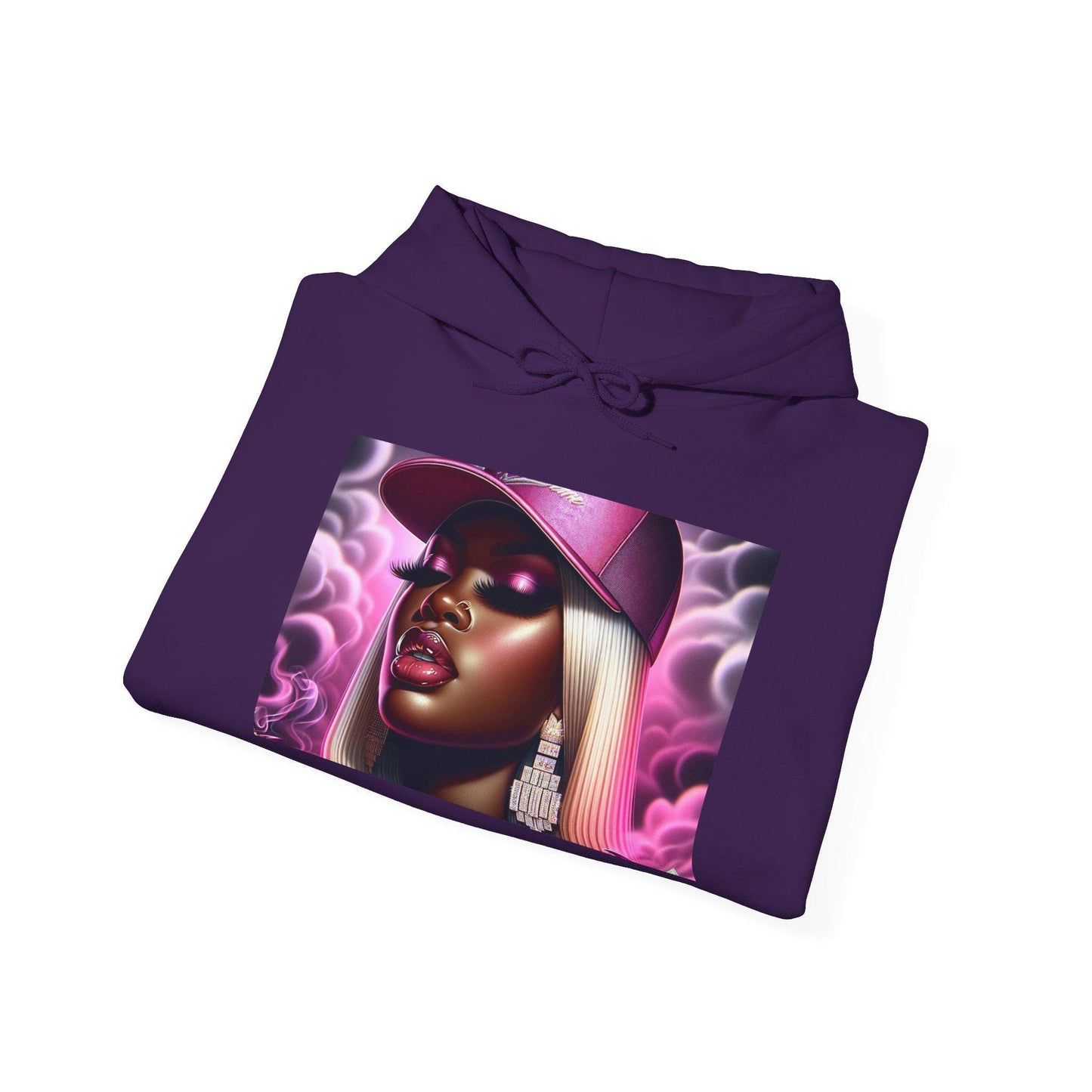 Up in Smoke Pink Smoke Unisex Heavy Blend™ Hooded Sweatshirt