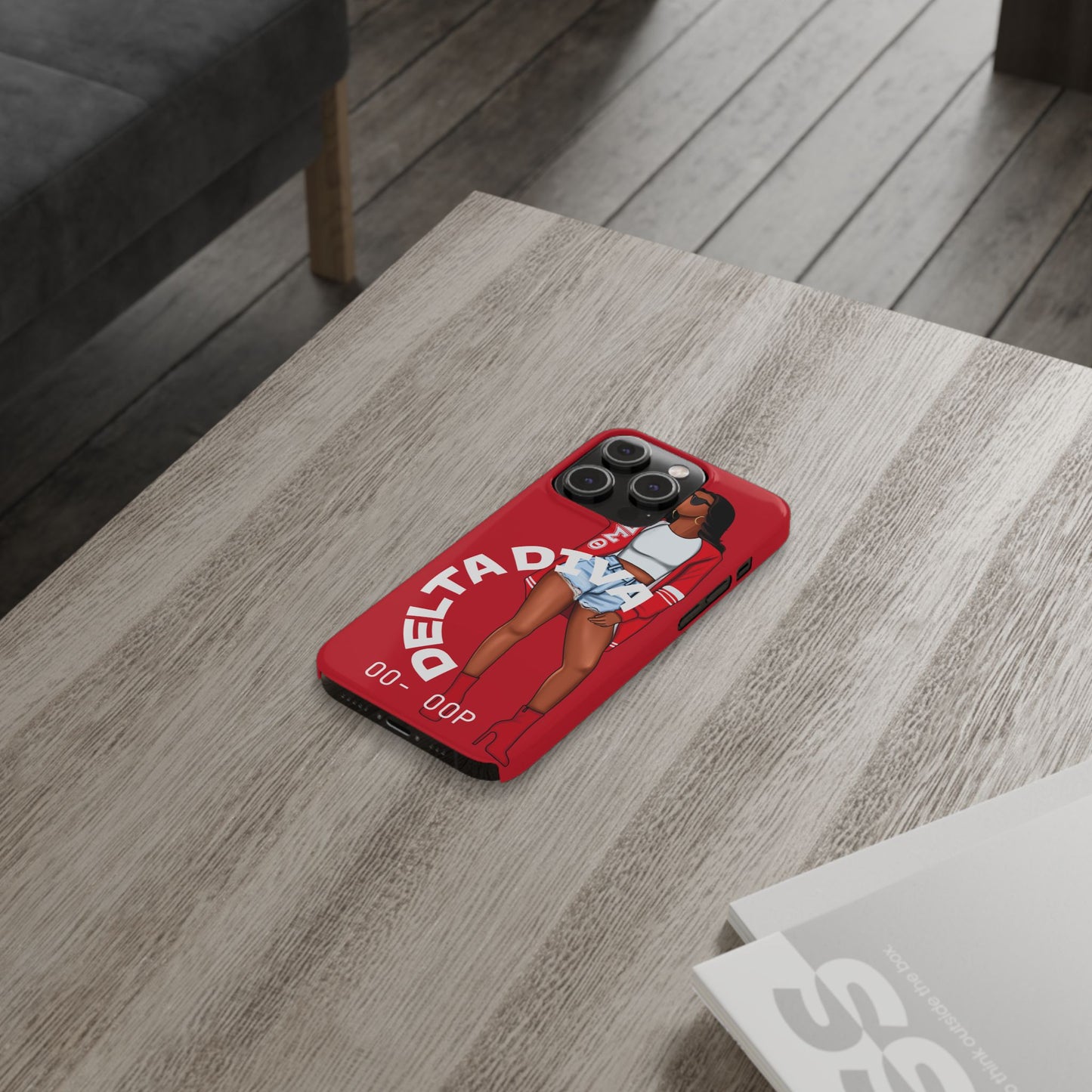 Chic Slim Phone Case, Stylish Phone Cover, Trendy Gadget Accessory, Gifts for Her, Coffee Lovers Case, Personalized Phone Protection