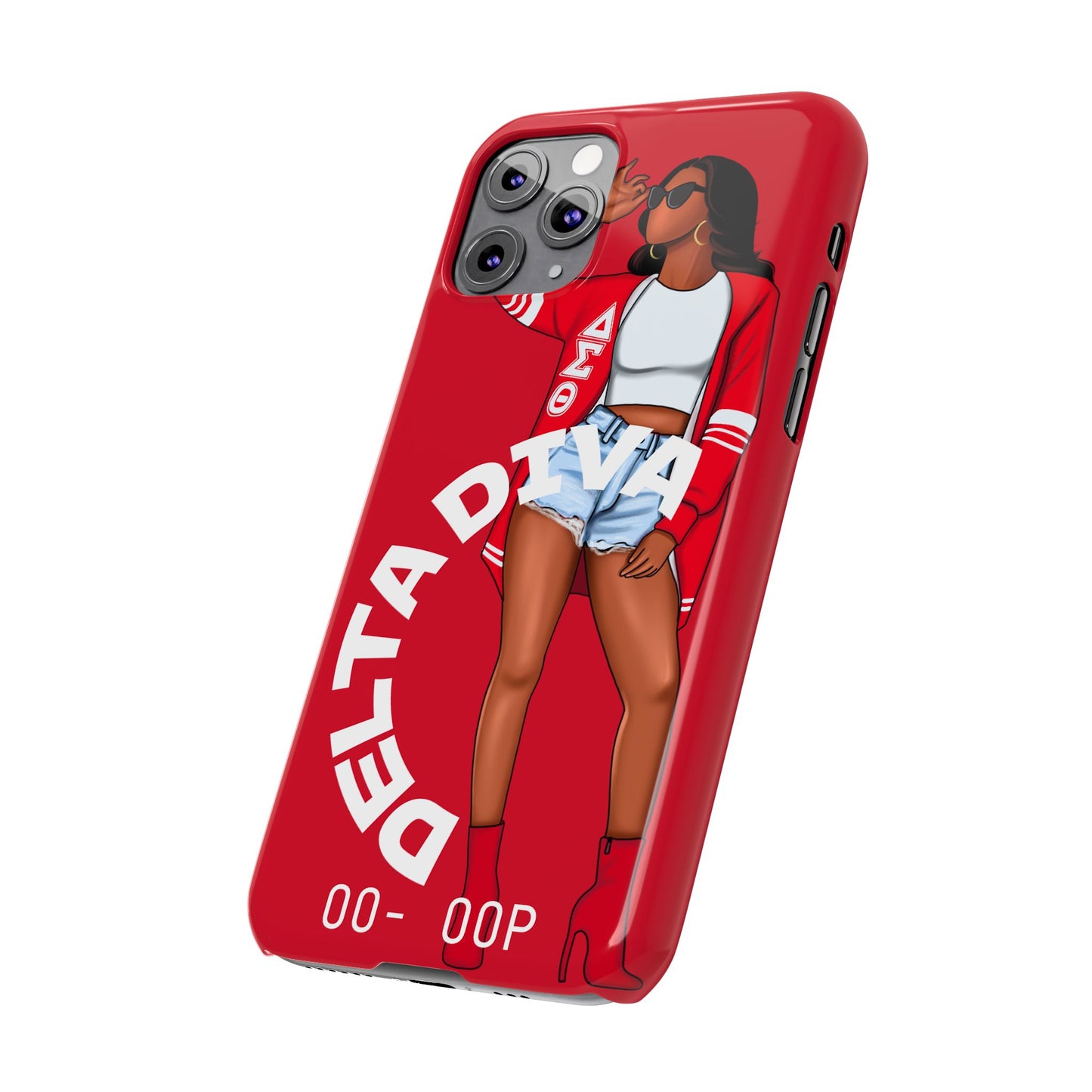 Chic Slim Phone Case, Stylish Phone Cover, Trendy Gadget Accessory, Gifts for Her, Coffee Lovers Case, Personalized Phone Protection