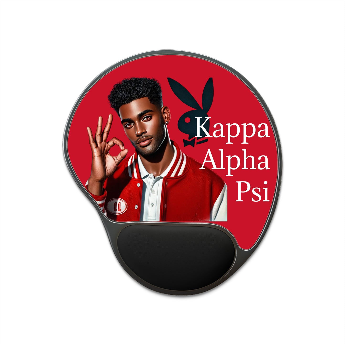 Kappa Alpha Psi Mouse Pad With Wrist Rest