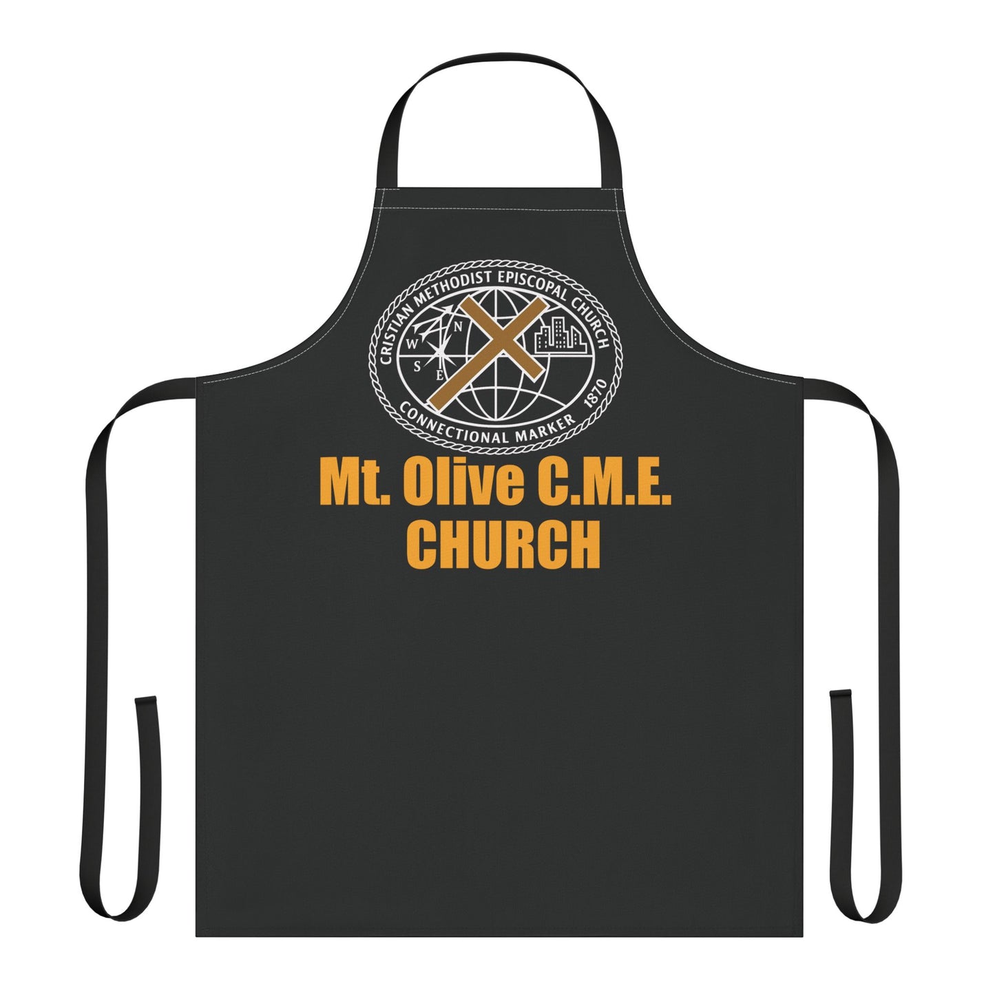 Personalized Church or Organization Apron with 5-Color Straps