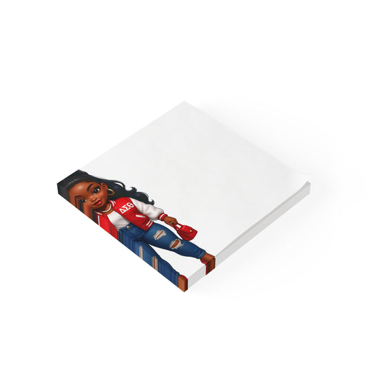 DELTA Girl Post-it Note Pads, Inspirational Stationery, Office Supplies, Gift for Her, Cute Notepad, Motivational Notes