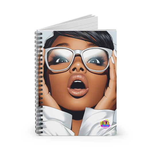 Expressive Spiral Notebook - Ruled Line with Stunning Graphic Design