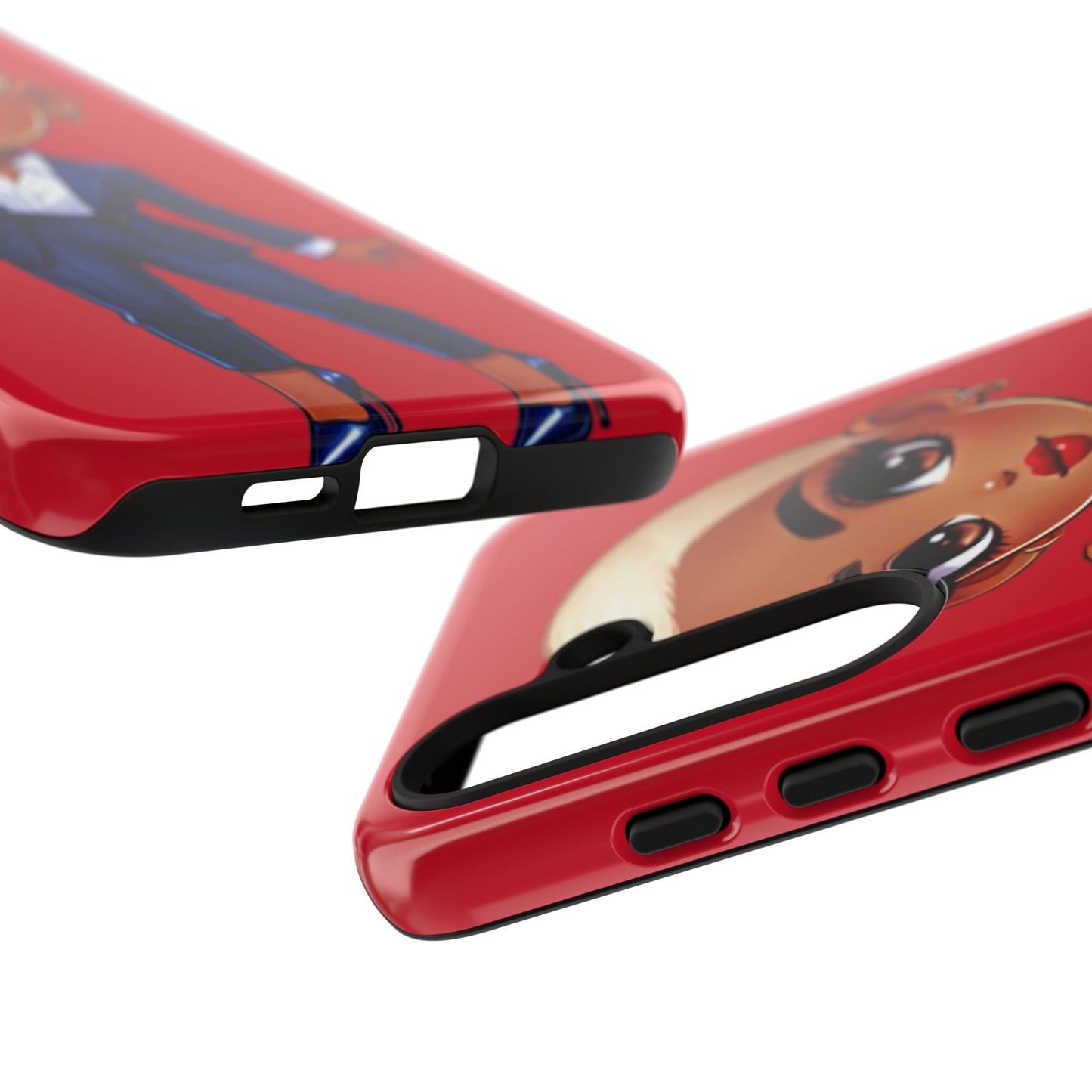 Stylish Phone Case with Confident “Deedra” Character Design, Protects Your Phone, Unique Gift, Trendy Accessory, Fashion Statement
