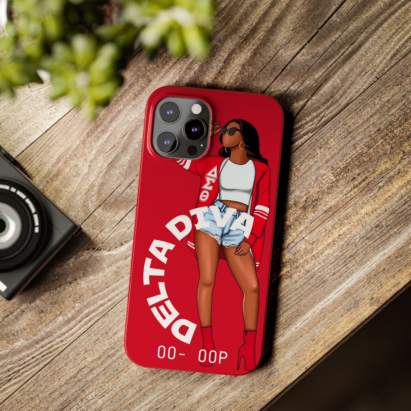 Chic Slim Phone Case, Stylish Phone Cover, Trendy Gadget Accessory, Gifts for Her, Coffee Lovers Case, Personalized Phone Protection