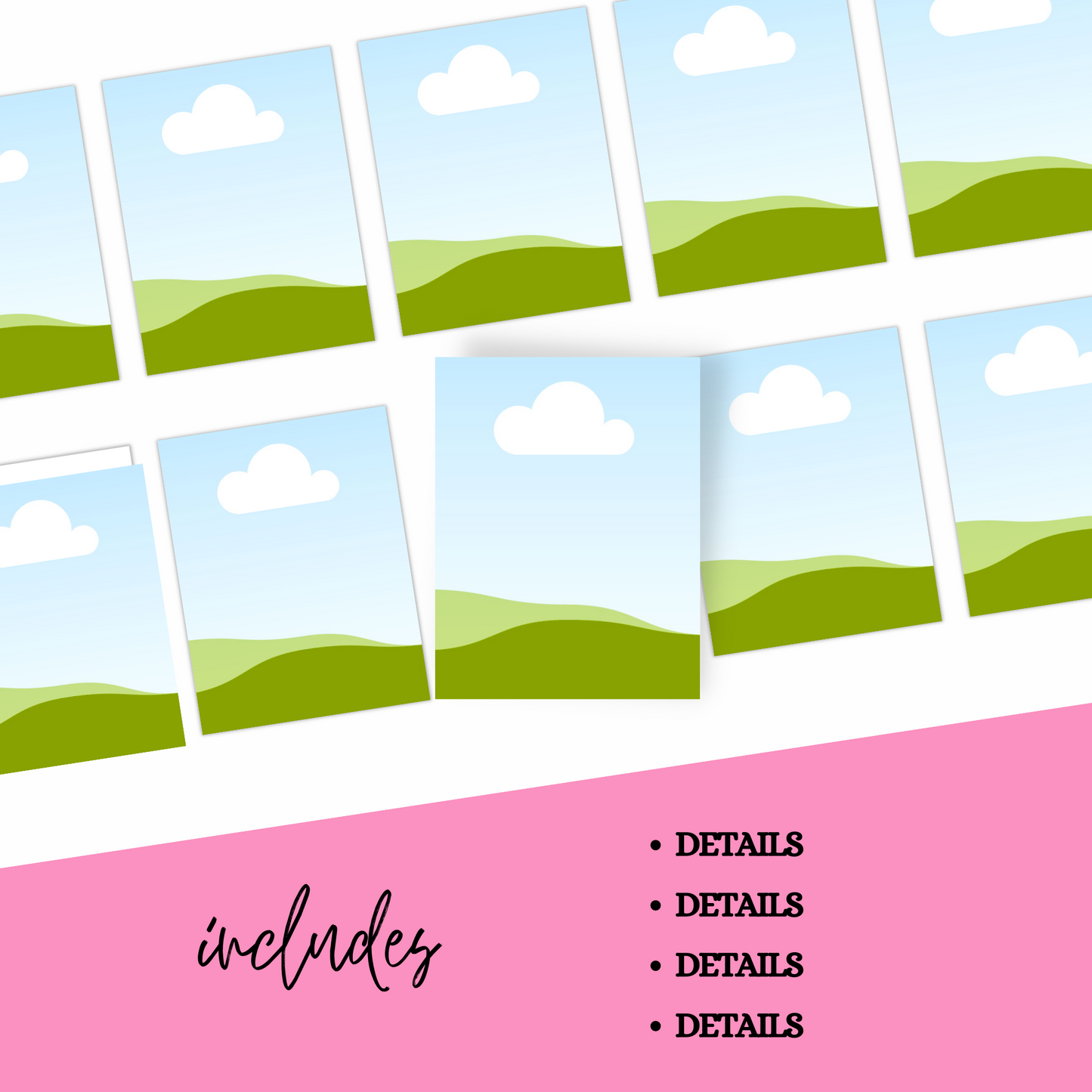 Etsy Canva Template Super Bundle | 180+ Mockups for Product Listings, Digital Downloads, PLR, eBooks, & Coaches