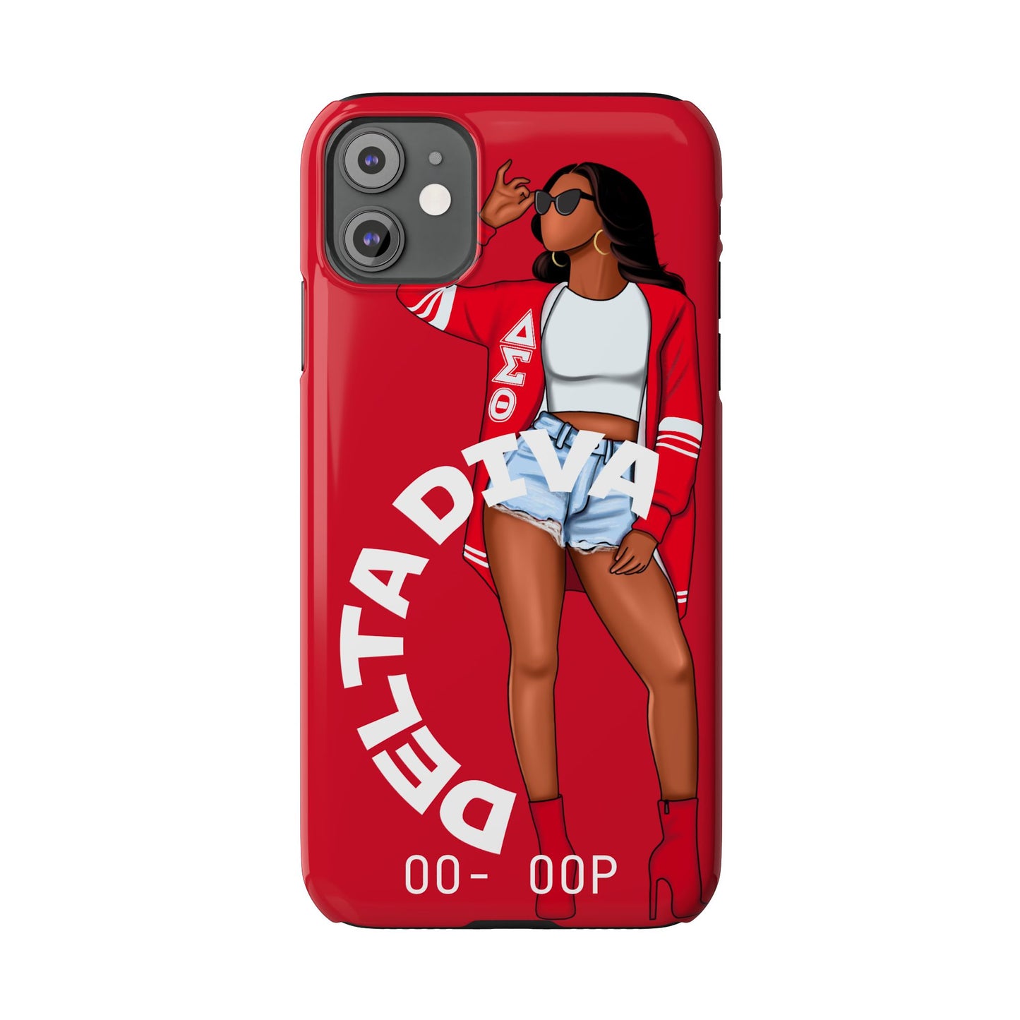 Chic Slim Phone Case, Stylish Phone Cover, Trendy Gadget Accessory, Gifts for Her, Coffee Lovers Case, Personalized Phone Protection