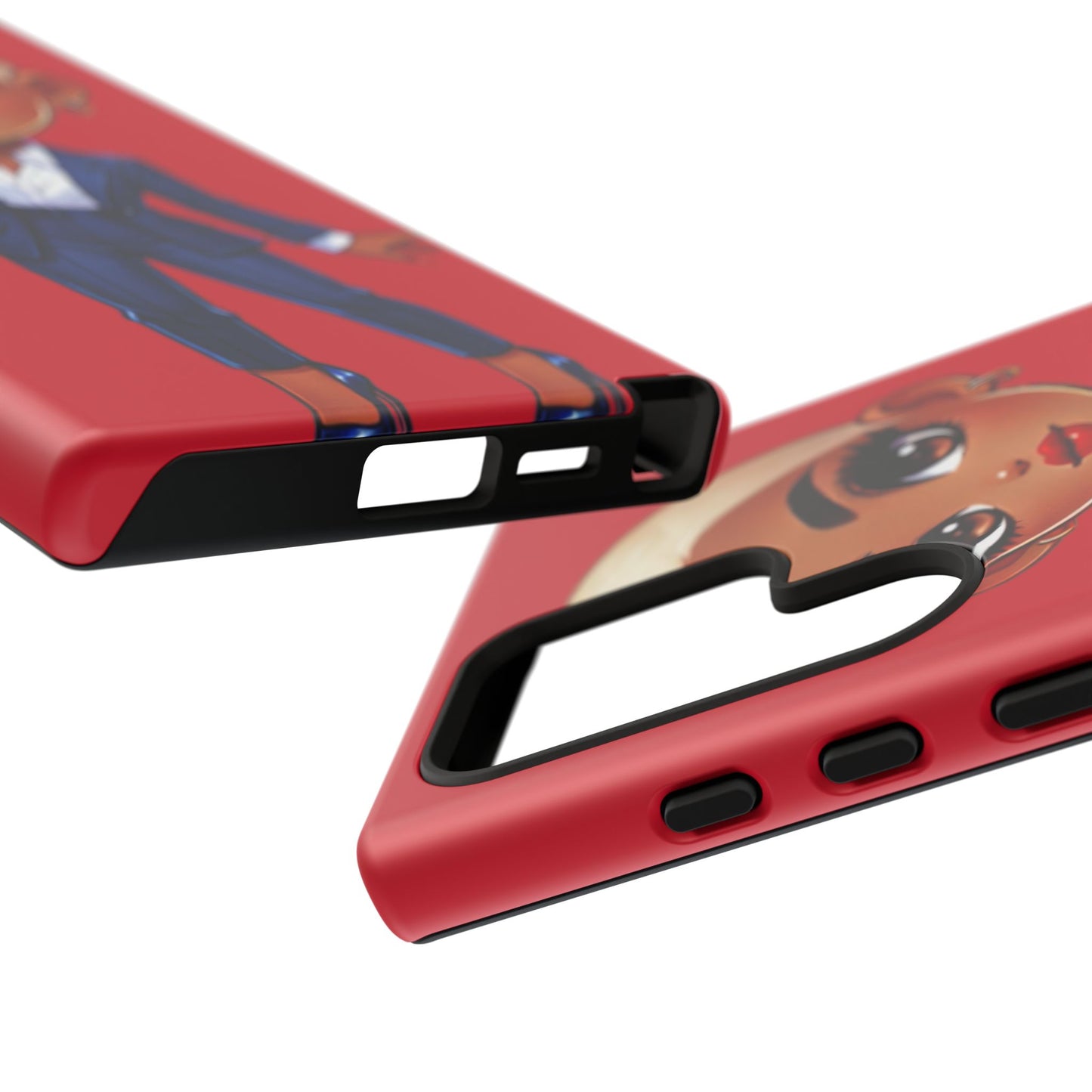 Stylish Phone Case with Confident “Deedra” Character Design, Protects Your Phone, Unique Gift, Trendy Accessory, Fashion Statement