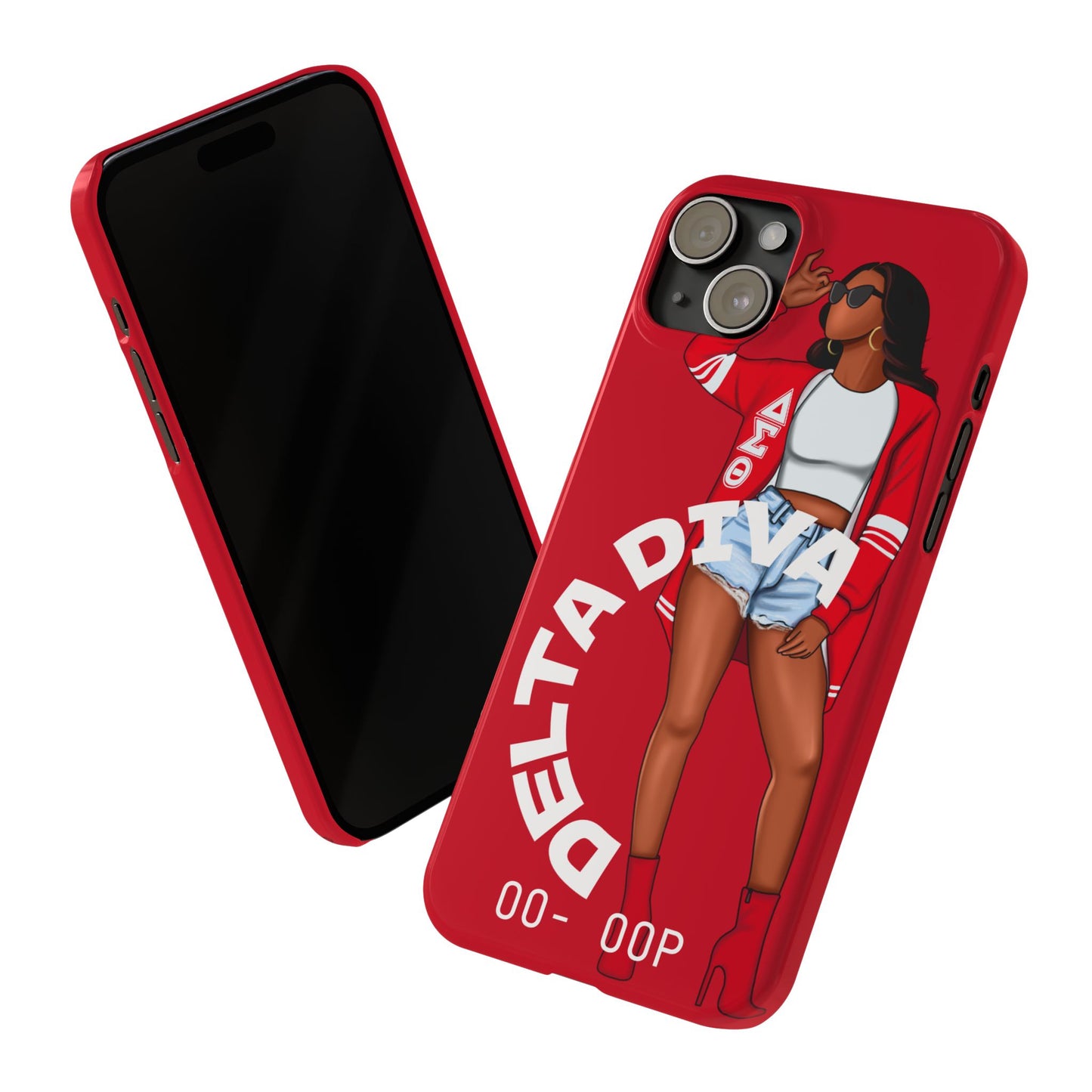 Chic Slim Phone Case, Stylish Phone Cover, Trendy Gadget Accessory, Gifts for Her, Coffee Lovers Case, Personalized Phone Protection