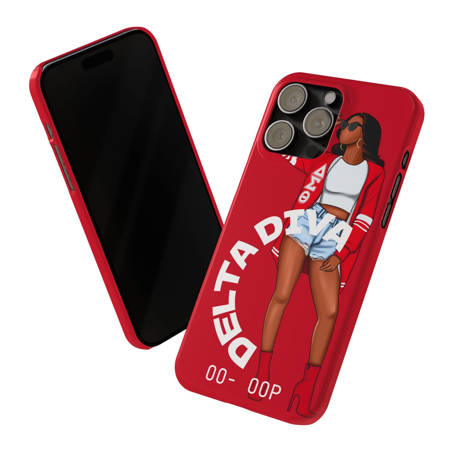 Chic Slim Phone Case, Stylish Phone Cover, Trendy Gadget Accessory, Gifts for Her, Coffee Lovers Case, Personalized Phone Protection