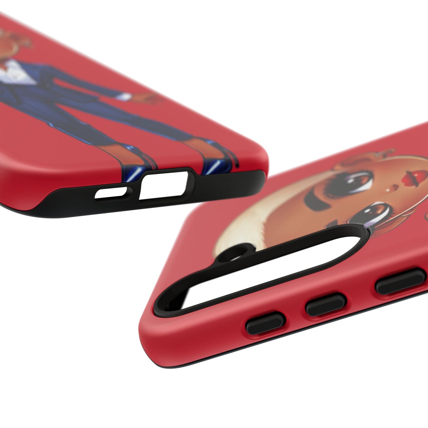 Stylish Phone Case with Confident “Deedra” Character Design, Protects Your Phone, Unique Gift, Trendy Accessory, Fashion Statement