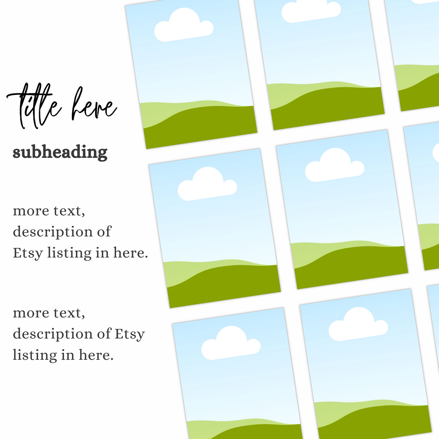 Etsy Canva Template Super Bundle | 180+ Mockups for Product Listings, Digital Downloads, PLR, eBooks, & Coaches