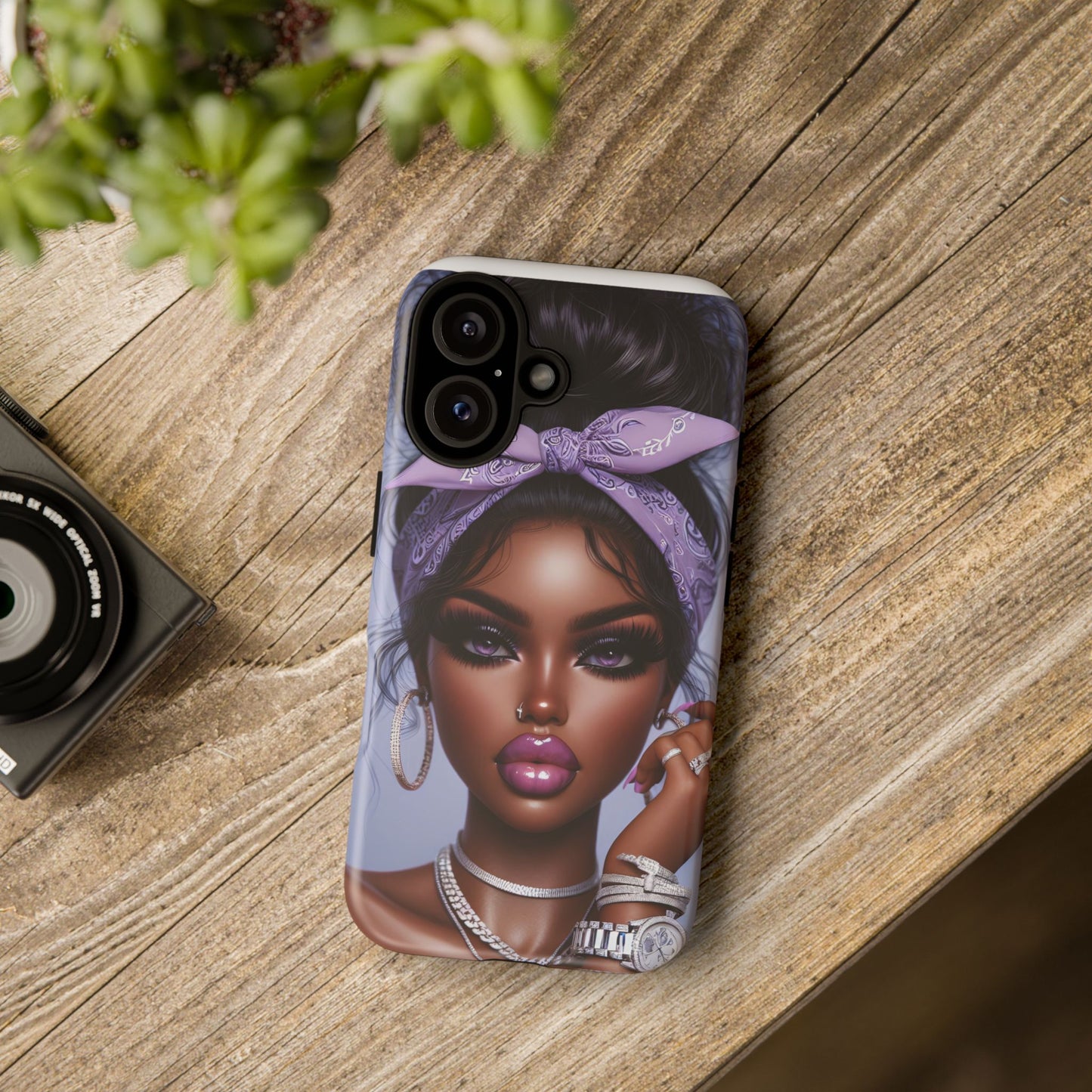 Stylish Phone Case with Afrocentric Design – Tough Cases