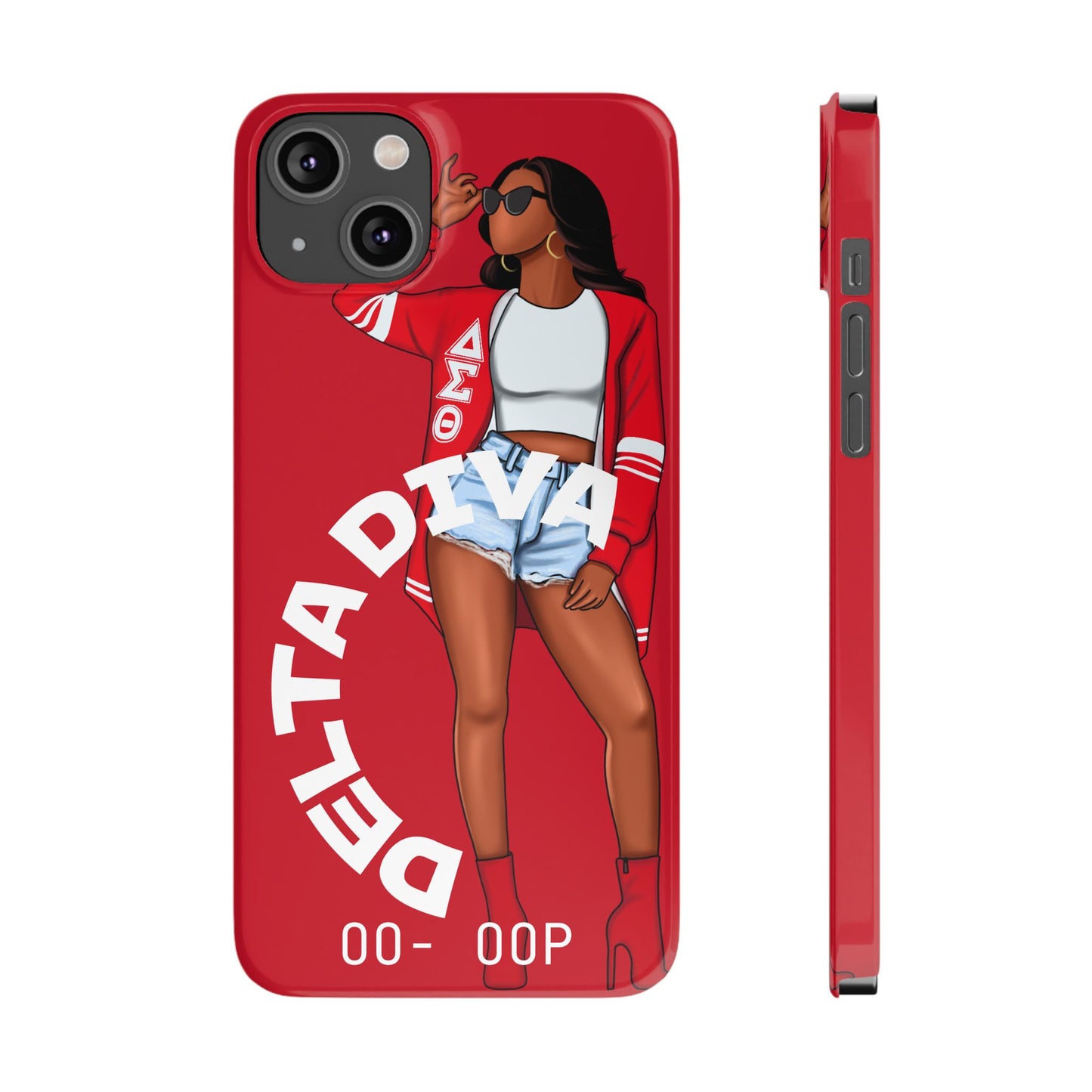Chic Slim Phone Case, Stylish Phone Cover, Trendy Gadget Accessory, Gifts for Her, Coffee Lovers Case, Personalized Phone Protection