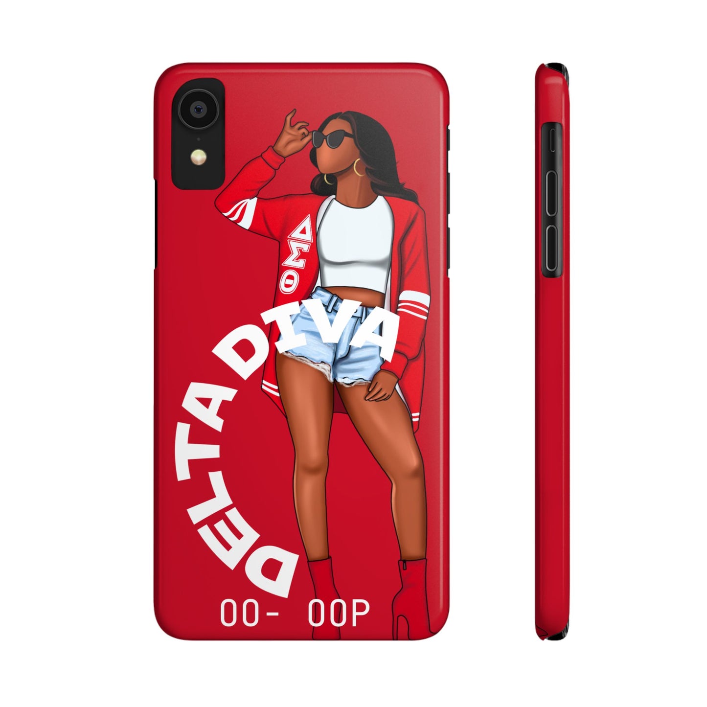 Chic Slim Phone Case, Stylish Phone Cover, Trendy Gadget Accessory, Gifts for Her, Coffee Lovers Case, Personalized Phone Protection